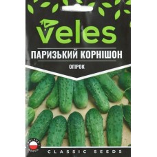 Насіння Огірка Паризький корнішон 2,5г ТМ Велес