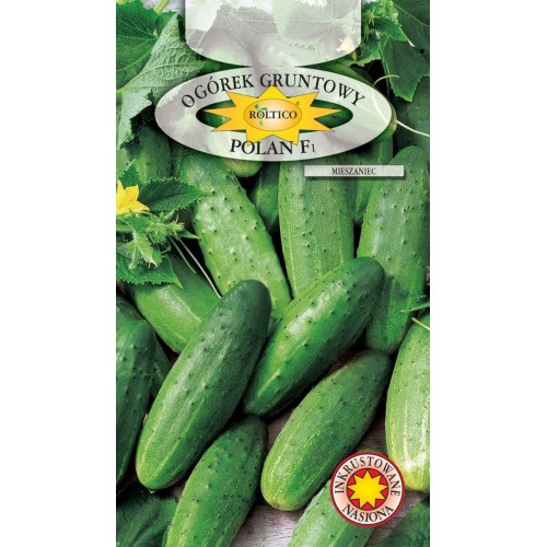 Насіння Огірка Полан F1 5г інкруст. ТМ ROLTICO Польща
