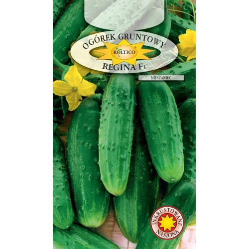 Насіння Огірка Регіна F1 5г інкруст. ТМ ROLTICO Польща