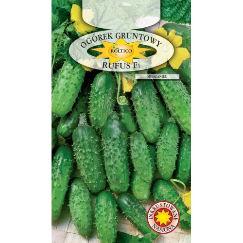 Насіння Огірка Руфус 5г інкруст. ТМ ROLTICO Польща