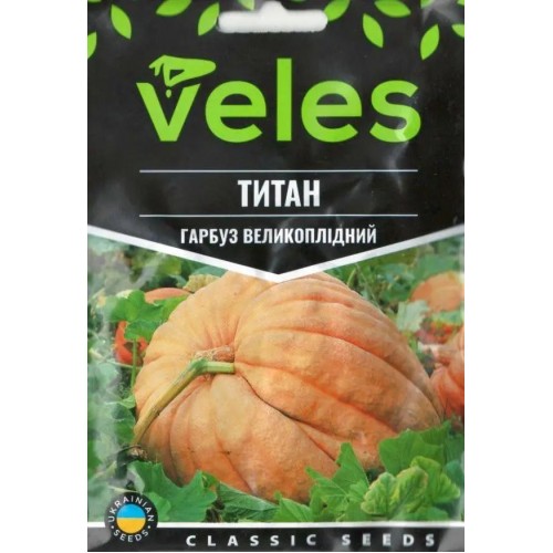 Насіння Гарбуза Титан 10г ТМ Велес