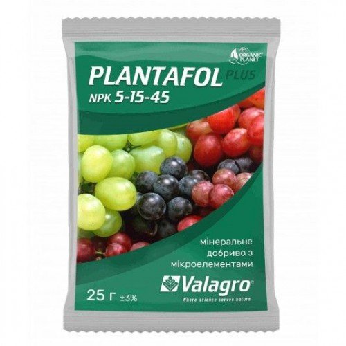 Мінеральне добриво Плантафол 5-15-45 20г Valagro