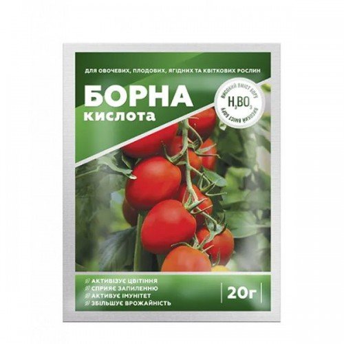 Стимулятор росту Борна кислота 20г