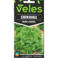 Насіння Салату (латук) Сніжинка 1г ТМ Велес