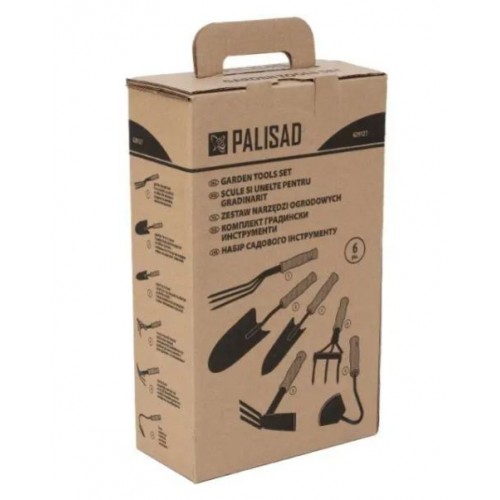 Набір садових інструментів, 6 предметів Palisad 629127