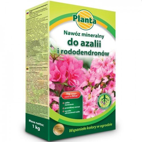 Добриво Planta для Азалій та рододендронів в гранулах 1 кг