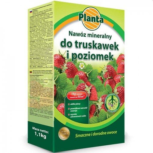 Добриво Planta для Полуниці та суниці в гранулах 1кг