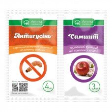 Інсектофунгіцид Антигусінь 4мл +Самшит 3 мл