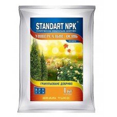 Добриво осіннє Standart NPK для Газонів 1кг