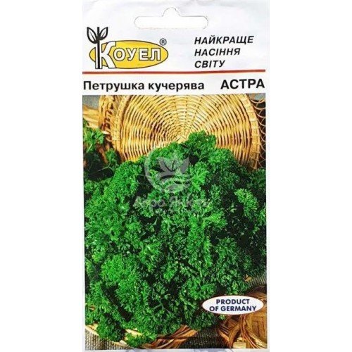 Насіння петрушки Астра кучерява 15г ТМ КОУЕЛ