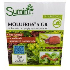 Засіб від слимаків Molufries 5GB 1кг Sumin Польща аналог Слімакса