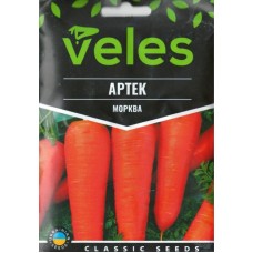 Насіння Моркви Артек 15г МІДІ ТМ Велес
