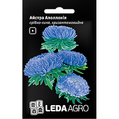 Насіння Айстри Аполлонія Сріблясто-синя 5г LEDAAGRO