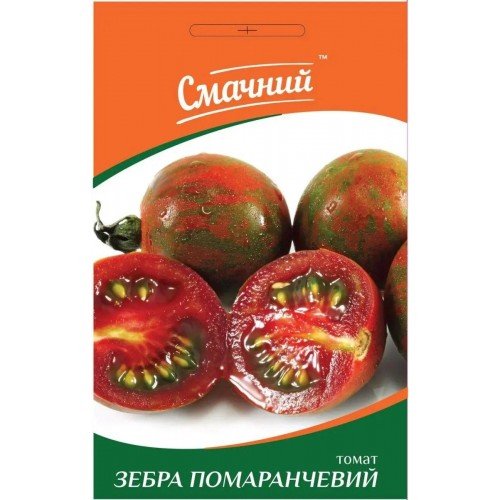 Насіння Томату  Зебра оранжевий 0,2г ТМ Смачний