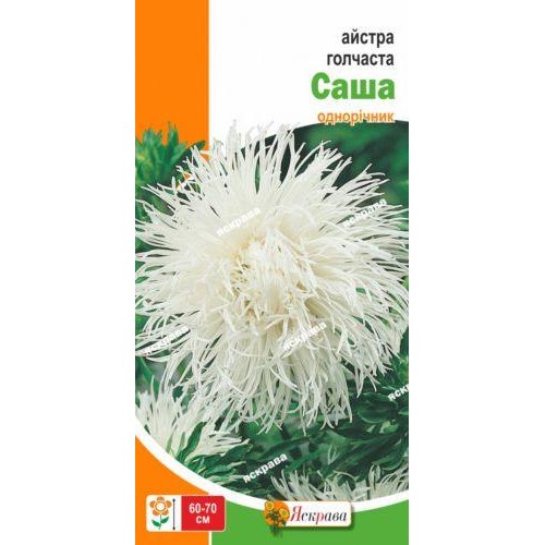 Насіння айстри голчастої Саша 0,3 г ТМ ЯСКРАВА