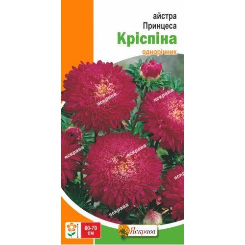 Насіння айстри принцеса Кріспіна 0,3г ТМ ЯСКРАВА