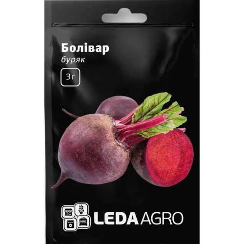 Насіння буряка Болівар 3г ТМ LEDAAGRO