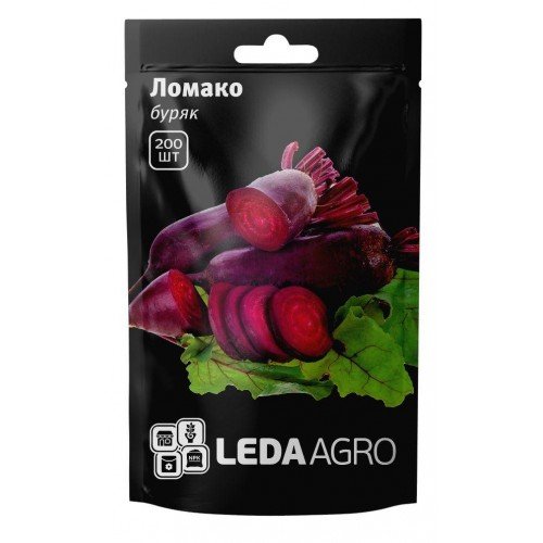 Насіння буряка Ломако 200шт ТМ LEDAAGRO