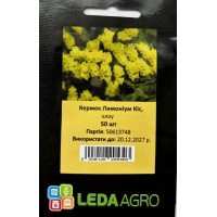 Насіння Лімоніум (Кермек) Кіс Єлоу 50шт ТМ LEDAAGRO