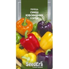 Насіння Перцю суміш Кубовидних сортів 0,2г ТМ SeedEra