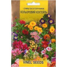 Насіння суміш багаторічників Кольоровий коктейль 3г ТМ VINEL SEEDS