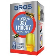 Пастка + рідина для мух та ос 200мл ТМ Bros