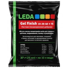 Добриво Leda Gel Finish 10-20-40+TE 37г (25мл)