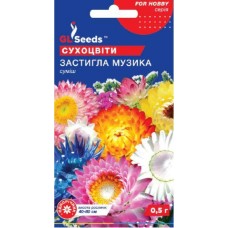 Насіння квіткова суміш Сухоцвіти Застигла музика 0,5г ТМ GLSEEDS