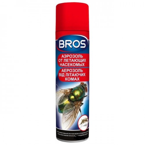 Інсектицид-Аерозоль Bros від літаючих комах 250мл