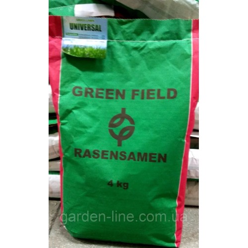 Насіння газонної трави Універсальна 4кг ТМ Green Field RasenSamen